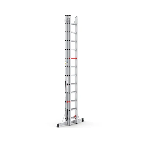 Трисекційна алюмінієва драбина VIRASTAR Triomax Pro 3x12 сходинок (TS205)