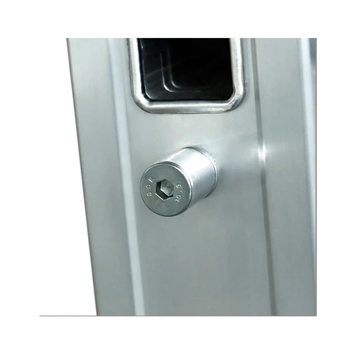 Трехсекционная алюминиевая лестница VIRASTAR Triomax Pro 3x15 ступеней (TS225)