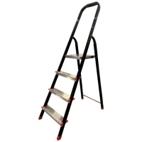 Алюминиево-стальная стремянка VIRASTAR NOVA STEEL 4 ступени (VSN204)