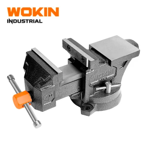 Тиски слесарные поворотные WOKIN 4" 100 мм WK-106204 (СТ-00191083)