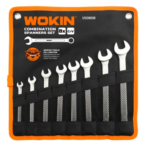 Набір комбінованих ключів WOKIN WK-150808 8–19 мм 8 предметів