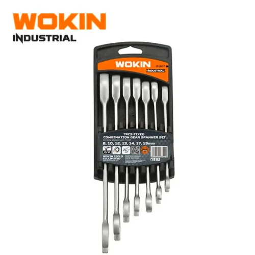 Набір комбінованих ключів із тріскачкою WOKIN WK-151807 7 предметів