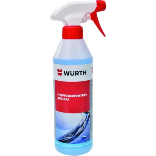 Суперинтенсивный спрей для размораживания стекла WURTH (500 мл) (0892331201)