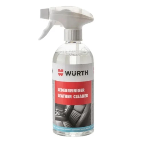 Очиститель для кожи и алькантары WURTH Leather Cleaner (500 мл) (0893012902)