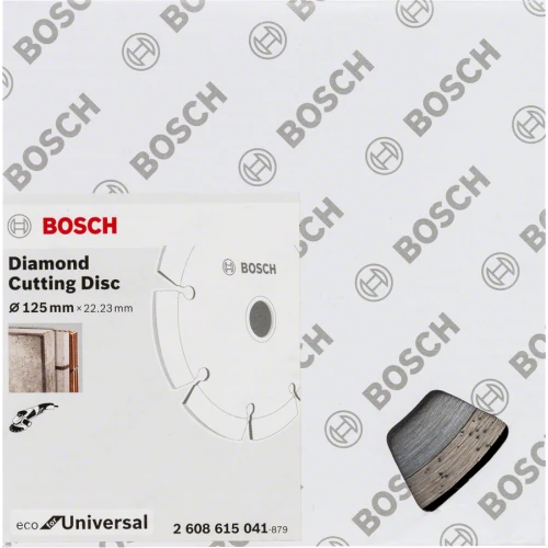 Алмазний відрізний круг Bosch ECO for Universal 125-22,23 (2608615041) 10 шт