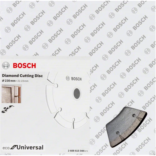 Алмазний відрізний круг Bosch ECO for Universal 230-22,23 (2608615044) 10 шт