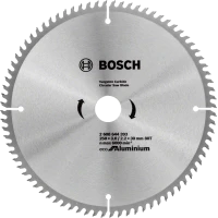 Диск пильний Bosch Eco for Aluminium Multi 250x30-80T (2608644393)