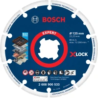 Відрізний круг Bosch EXPERT Diamond Metal Wheel X-LOCK 125 x 22,23 мм (2608900533)