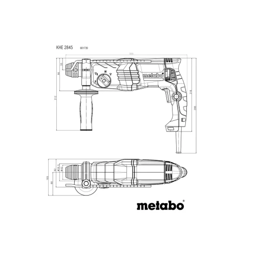Перфоратор Metabo KHE 2845 (601739500)