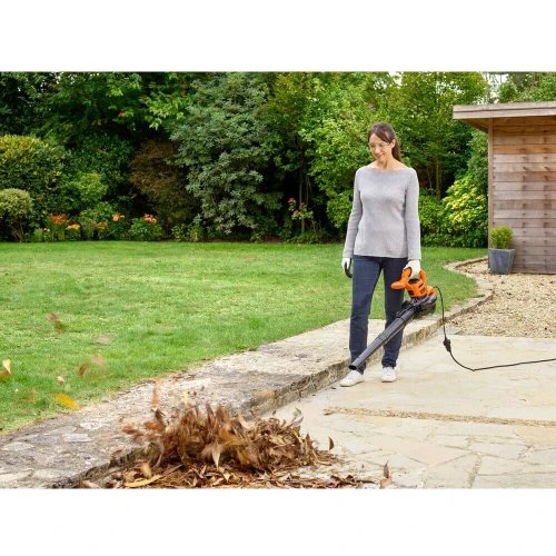 Садовий пилосос Black+Decker BEBLV290 електричний, 2,9 кВт (BEBLV290)