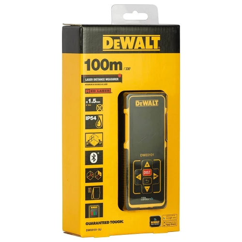 Далекомір лазерний DeWalt DW03101