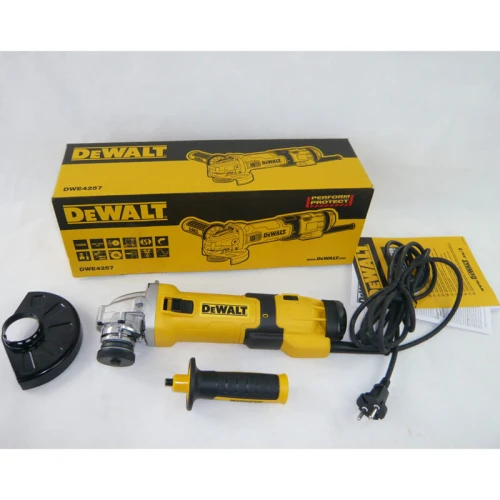 Болгарка DeWalt DWE4257 мережева, 1.5 кВт, 125 мм (DWE4257)