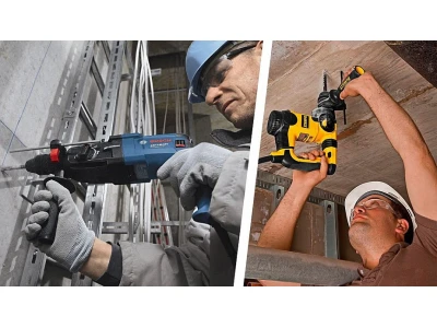 Яка різниця між ударним дрилем і перфоратором?