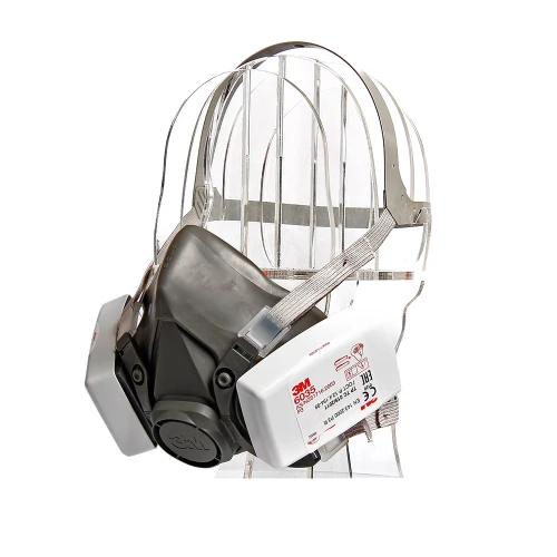 Защитная полумаска респиратор 3M 6200 без фильтра, средний размер