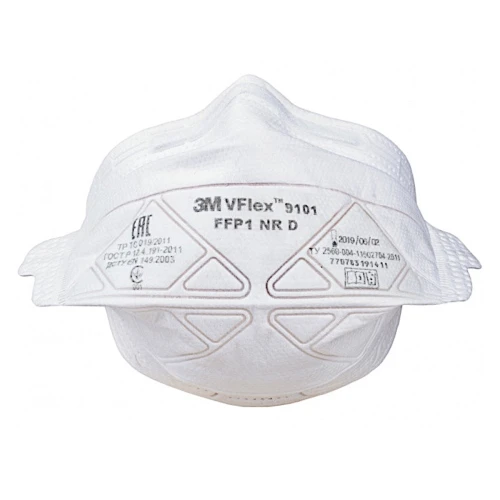 Респиратор 3М 9101 VFLEX, пыль, аэрозоль