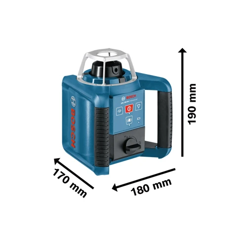 Лазерный ротационный нивелир Bosch GRL 300 HV Professional SET (0601061501)