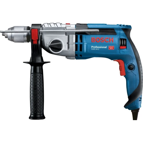 Ударная дрель Bosch GSB 24-2 Professional сетевая, БЗП, 1.1 кВт (060119C801)