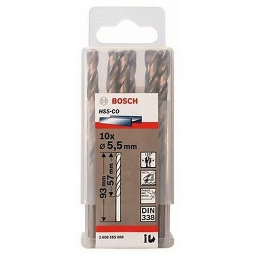 Свердло BOSCH 5,5мм HSS-CO (2608585888-1)