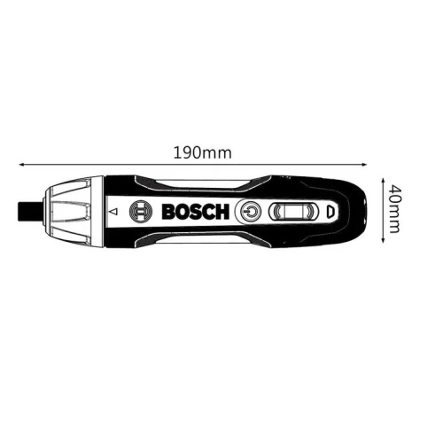 Акумуляторна викрутка Bosch GO 2 Professional (06019H2100)