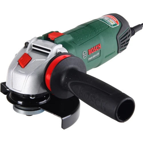 Болгарка Bosch PWS 850-125 сетевая, 0.85 кВт, 125 мм (06033A2720)