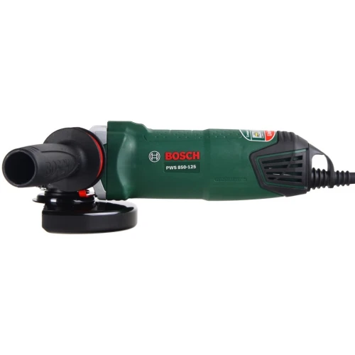 Болгарка Bosch PWS 850-125 сетевая, 0.85 кВт, 125 мм (06033A2720)