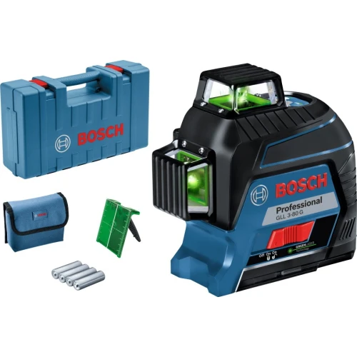 Нівелір лазерний Bosch GLL 3-80 G Professional + кейс (0601063Y00)