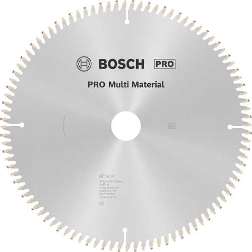 Диск пильний Bosch Multi Material 254Х30 96 GCM 10 (2608640451)