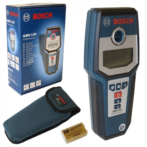 Детектор металла, проводки, дерева Bosch GMS 120 Professional
