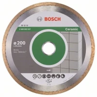 Круг алмазний BOSCH Standard for Ceramic 200*25,4*5*1,6мм кераміка/плитка (2608602537)