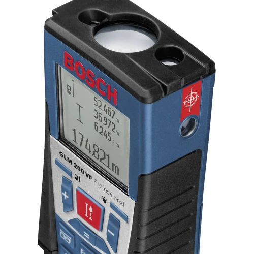 Далекомір лазерний Bosch GLM 250 VF Professional (0601072100)