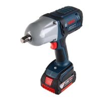 Аккумуляторный ударный гайковерт Bosch GDS 18 V-LI HT Professional (06019B130A)