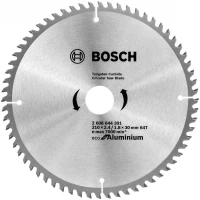 Диск пильний Bosch Eco for Aluminium 210х30мм Z64, алюміній (2608644391)