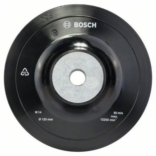 Тарелка опорная резиновая для УШМ (М14; 125 мм) BOSCH  (1608601033)