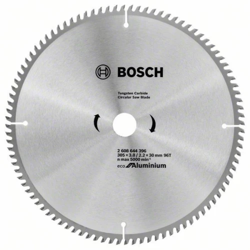 Диск пильний Bosch Eco for Aluminium 305х30 Z96, алюміній (2608644396)