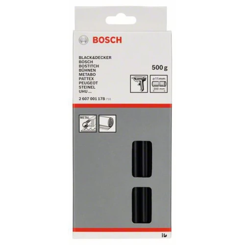 Стержень клеевой Bosch чёрный 11мм 500г