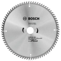 Диск пильный Bosch ЕСО for Wood 254х30 мм Z80, дерево (2608644384)