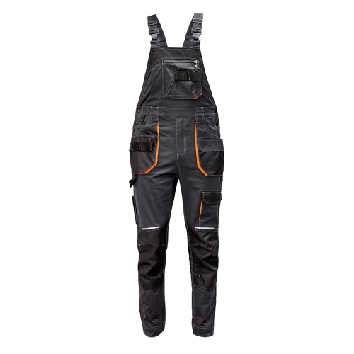 Полукомбинезон рабочий CERVA EMERTON plus черный 56р