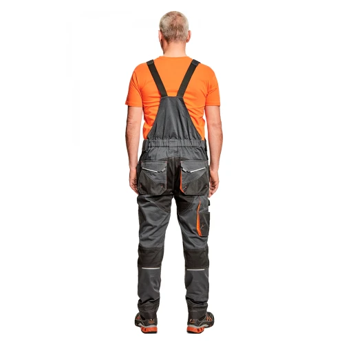 Полукомбинезон рабочий CERVA EMERTON plus черный 56р