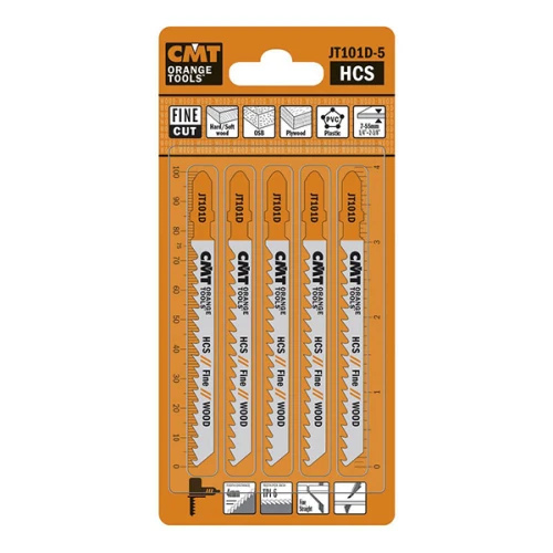 Пилка для електролобзика CMT JT101D-5, дерево, ДСП, пластик