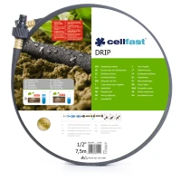 Сочащийся шланг Cellfast DRIP 19-001 1/2" 7,5 м
