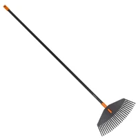 Граблі Fiskars з пластиковою ручкою