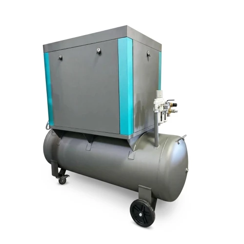 Винтовой воздушный компрессор 200 л GTM DLG7.5V/inv масляный 380В/инвертор/кожух (DLG7.5V-INV Closed case)