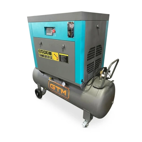 Винтовой воздушный компрессор 200 л GTM DLG7.5V/inv масляный 380В/инвертор/кожух (DLG7.5V-INV Closed case)