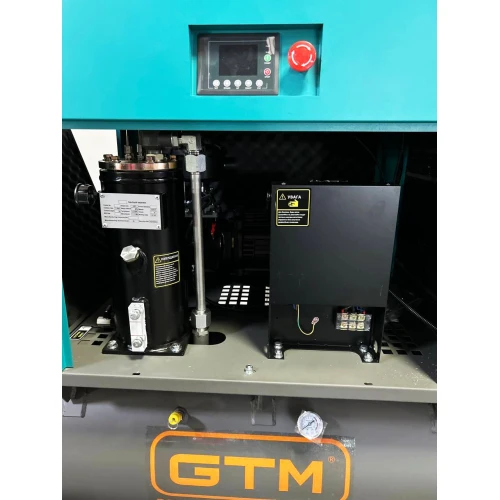 Винтовой воздушный компрессор 200 л GTM DLG7.5V/inv масляный 380В/инвертор/кожух (DLG7.5V-INV Closed case)