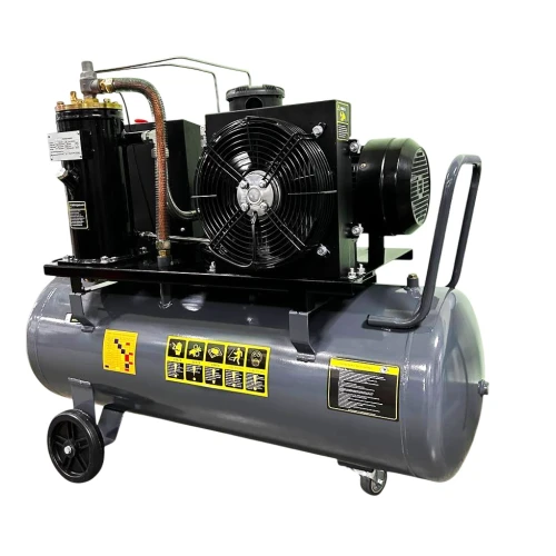 Гвинтовий повітряний компресор 150 л GTM DLG4V 380 масляний (DLG4V 380)