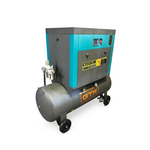 Винтовой воздушный компрессор 200 л GTM DLG5.5V масляный 380В/инвертор/кожух (DLG5.5V WITH CLOSED CASE)