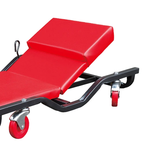 Лежак автослюсаря підкатний GTM TRH6455 з відкидним підголівником (TRH6455)