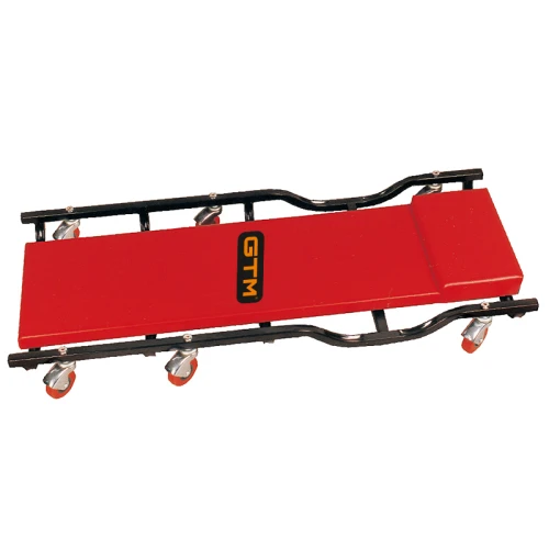 Лежак автослюсаря підкатний GTM TRH6455 з відкидним підголівником (TRH6455)