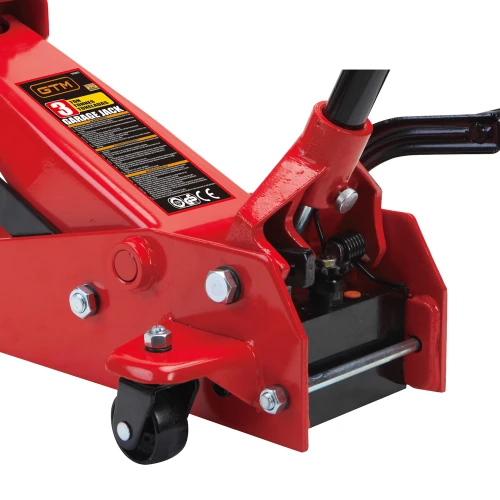 Домкрат подкатной 3.5т GTM T83502 гидравлический с педалью