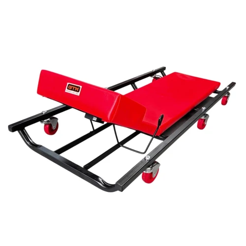 Лежак автослюсаря підкатний GTM TRH6452 з відкидним підголівником (TRH6452)